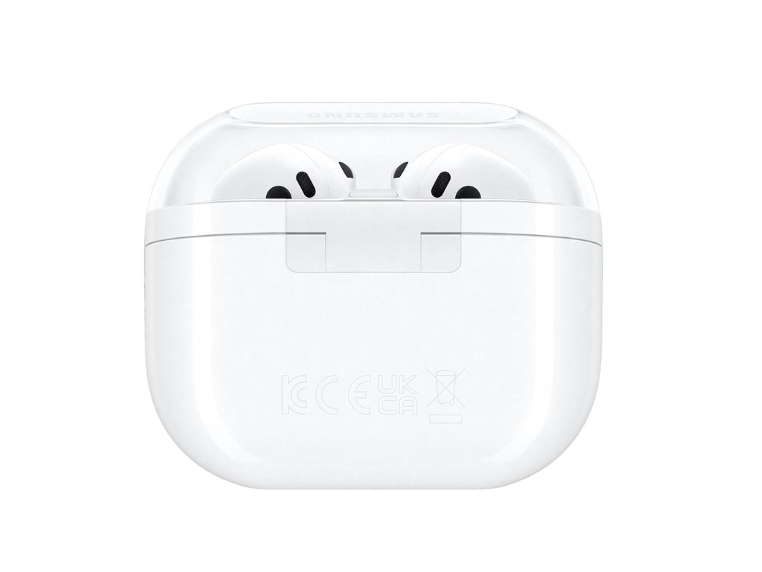 Samsung Galaxy Buds 3 مع مترجم فوري يعمل بنظام Galaxy AI | صوت هاي فاي 24 بت | بطارية تصل إلى 36 ساعة - أبيض Samsung Galaxy Buds 3 مع مترجم فوري يعمل بنظام Galaxy AI | صوت هاي فاي 24 بت | بطارية تصل إلى 36 ساعة - أبيض